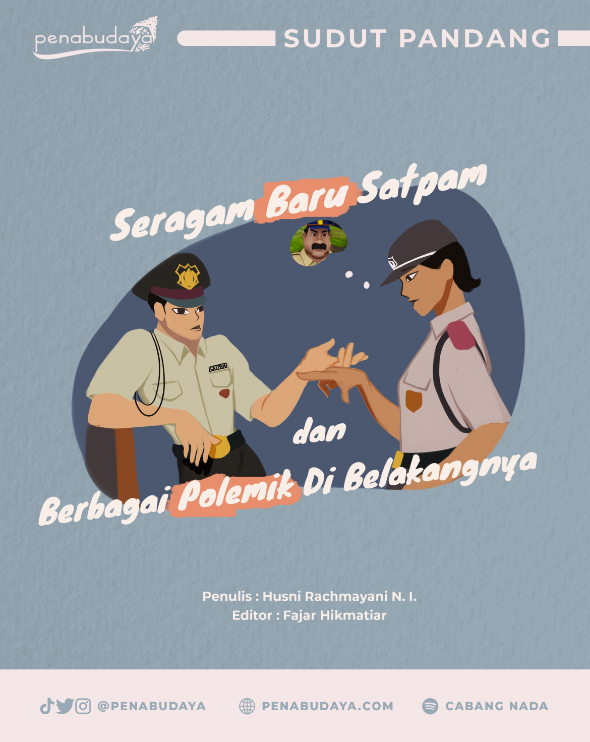 Seragam Baru Satpam