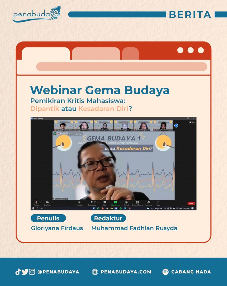 Webinar Pena Budaya